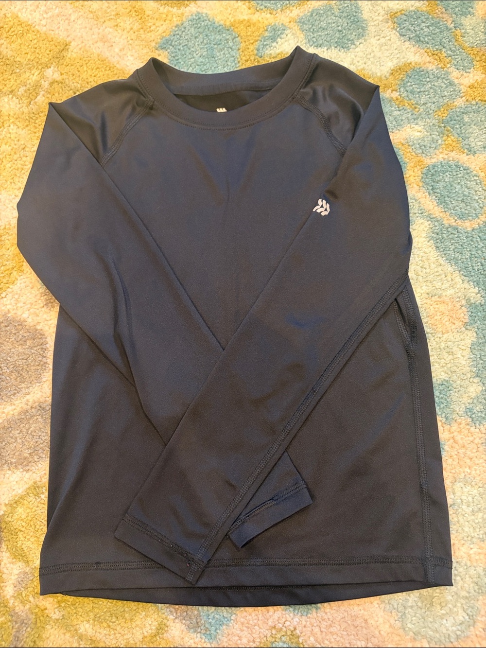 all in motion Navy Long-Sleeve Performance Tee